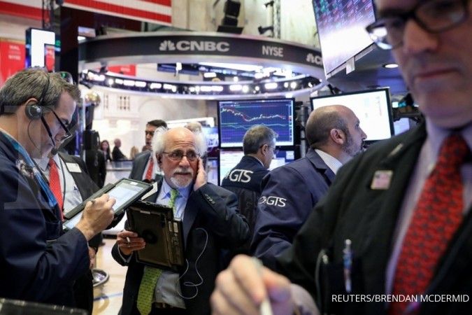 Tunggu hasil pemilu paruh waktu, bursa Wall Street melemah