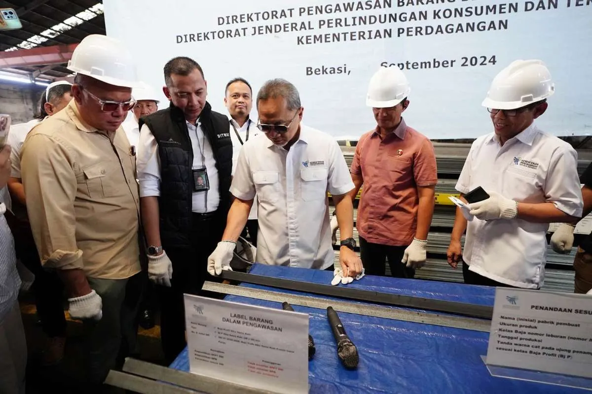 Kemendag Sita Baja Tak Ber-SNI Senilai Rp11 Miliar, Tegas & Wajib Lindungi Konsumen 