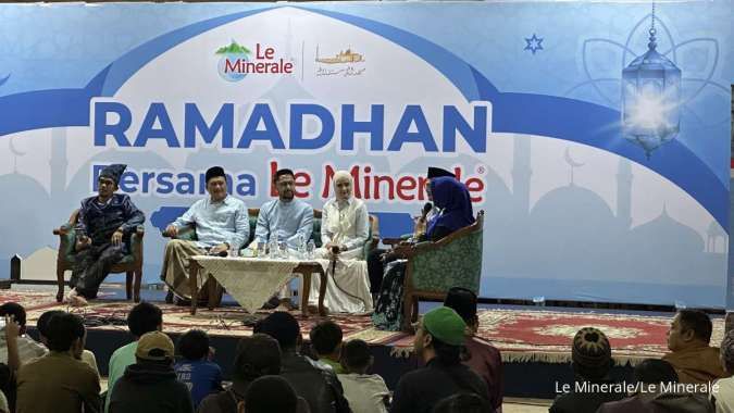 Sinergi Kebaikan, Le Minerale Gandeng Artis dan Atlet Berbagi di Bulan Suci