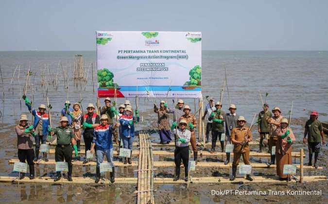 Pertamina Trans Kontinental Gelar Green Mangrove Action Program di Makassar