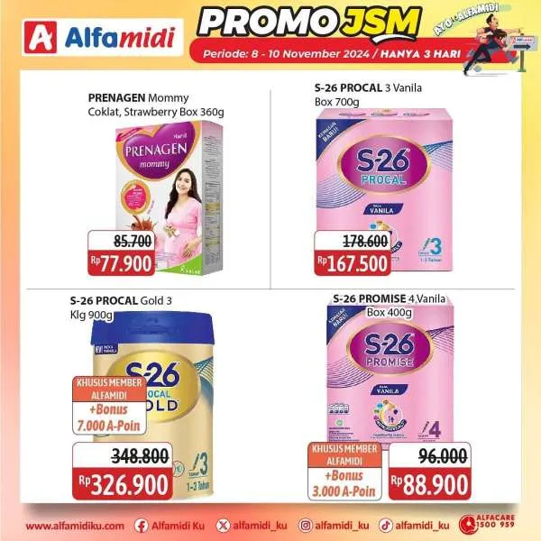 Promo JSM Alfamidi Periode 8-10 November 2024