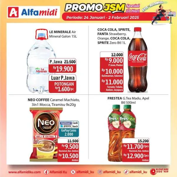 Promo JSM Alfamidi Periode 24 Januari-2 Februari 2025