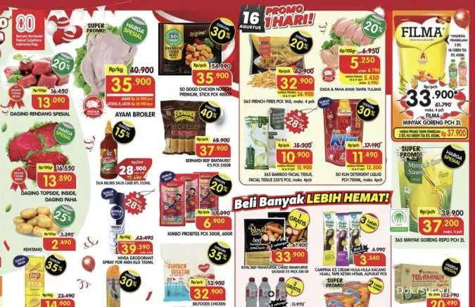 Katalog Promo JSM Superindo Diskon hingga 55% Periode 15-17 Agustus 2025