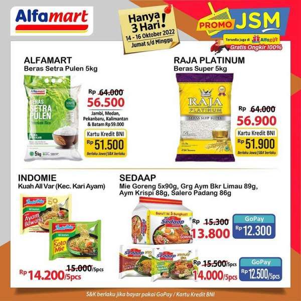 Promo JSM Alfamart 14-16 Oktober 2022