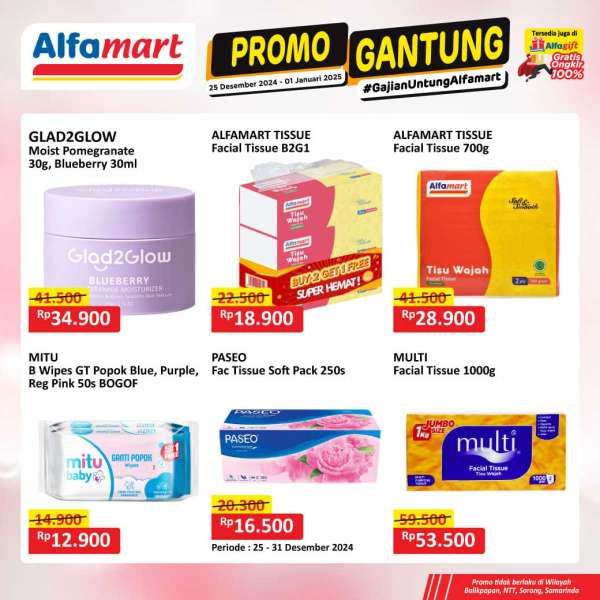 Promo Alfamart Gantung 25 Desember 2024-1 Januari 2025