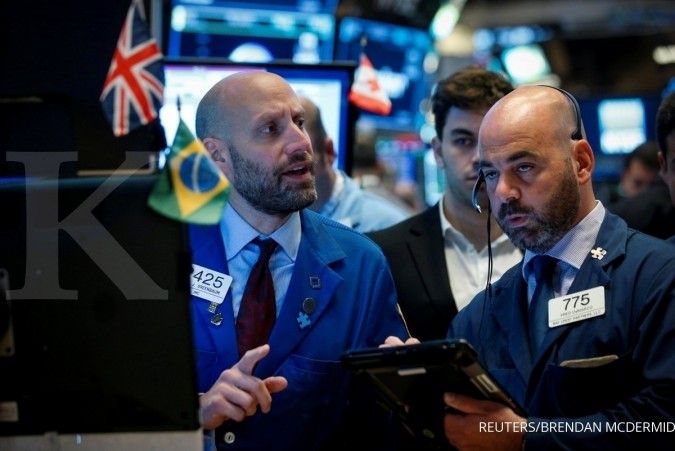 Wall Street naik lagi terdorong optimisme terhadap laporan keuangan Q2