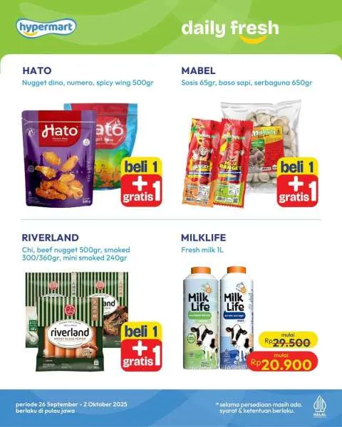 Promo JSM Hypermart Hyper Diskon Weekend Periode 26-29 September 2025