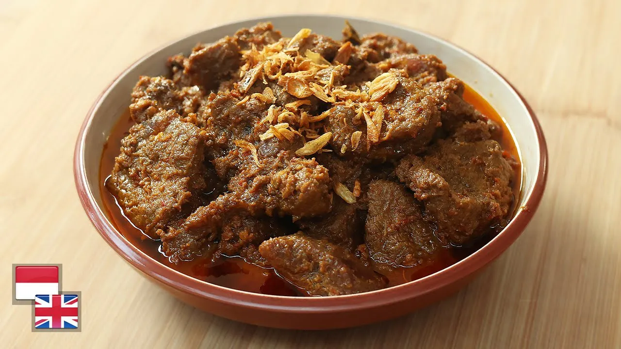 rendang daging sapi
