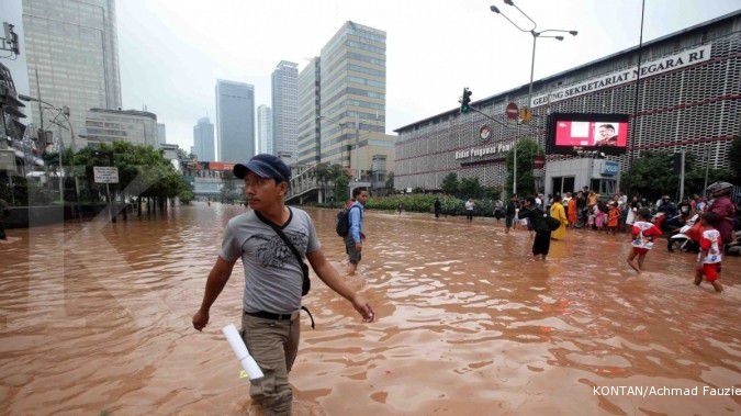 Banjir reda, tapi 45.954 jiwa masih mengungsi