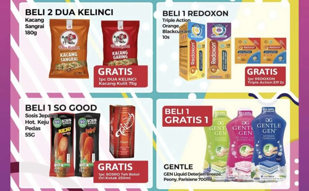 Promo Alfamidi Ngartis 16-30 Oktober 2025, Beli 1 Gratis 1 Gentle Gen-Redoxon