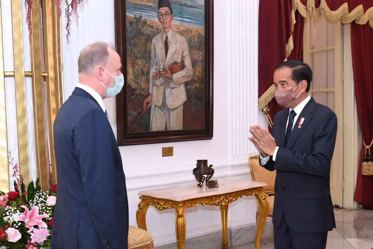 Jokowi terima kunjungan Sekretaris Dewan Keamanan Rusia