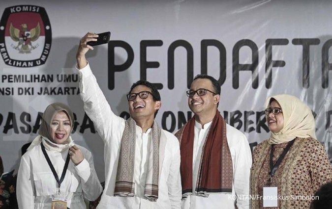 Pendaftaran calon kepala daerah DKI resmi ditutup