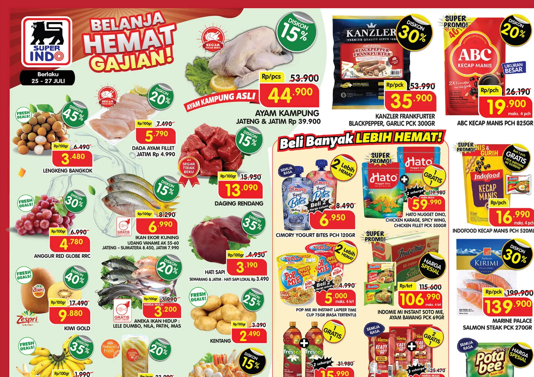 Promo JSM Superindo Periode 25-27 Juli 2025