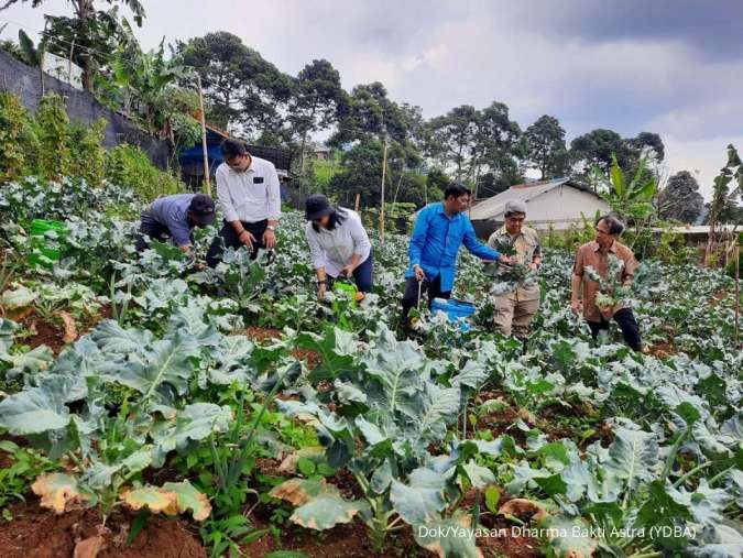 YDBA, PIP dan Kemenkeu Launching Program Pembinaan UMKM Pertanian di Puncak Dua Jabar