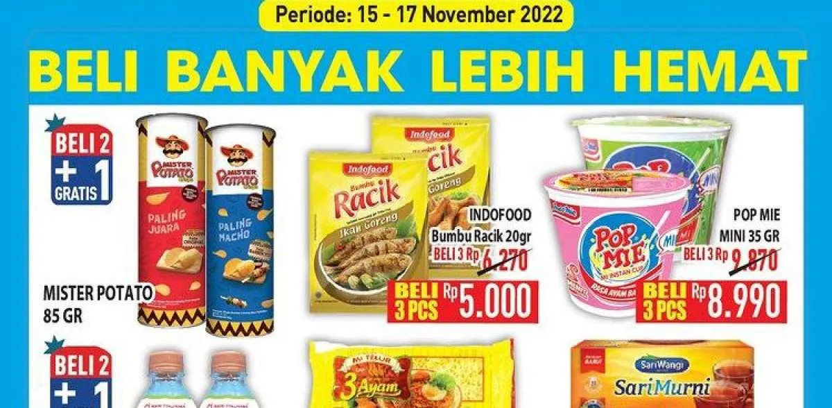 Harga Promo Hypermart Sampai Hari Ini 17 November 2022, Promo Beli Banyak Lebih Hemat
