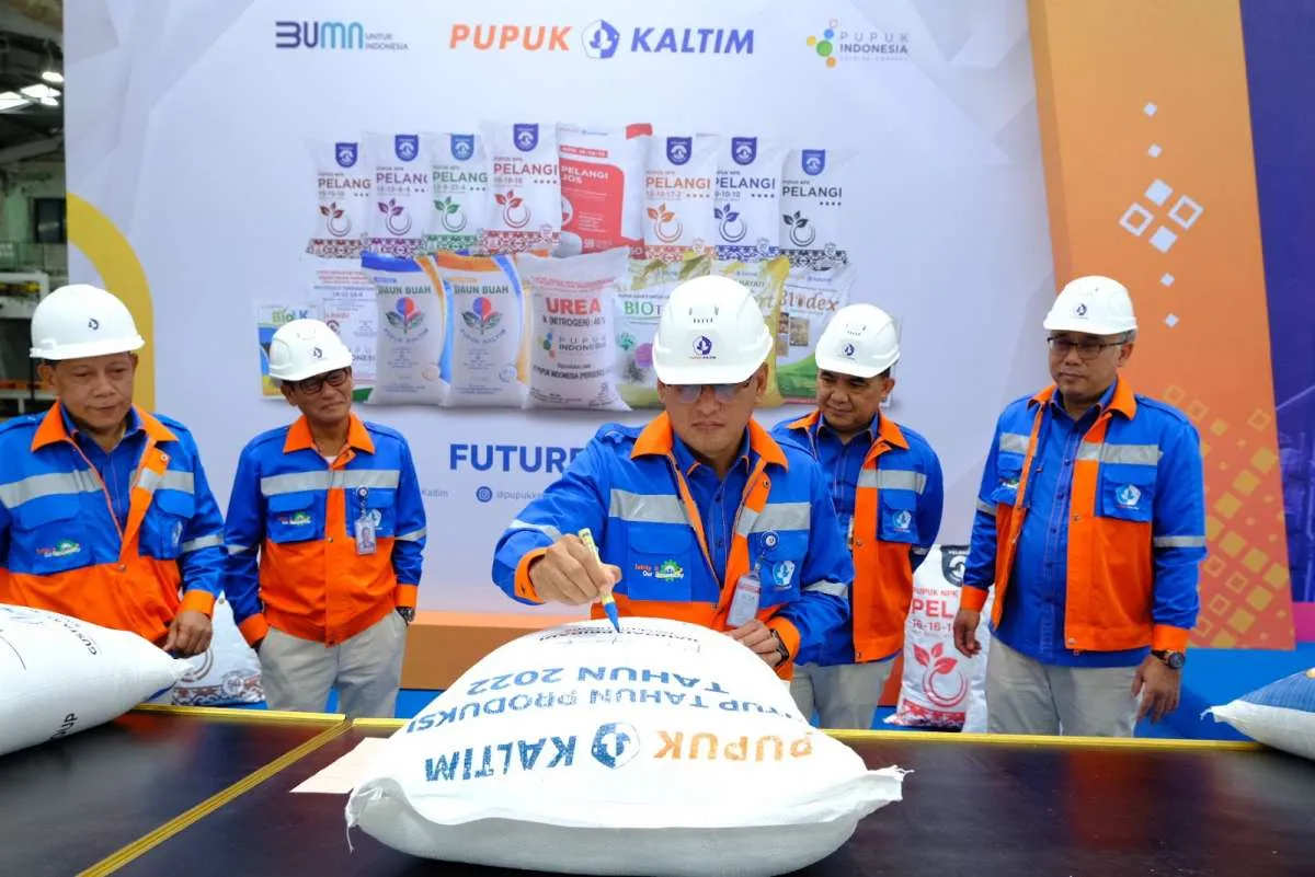 Menutup Tahun 2022, Pupuk Kaltim Jamin Ketersediaan Stok Pupuk