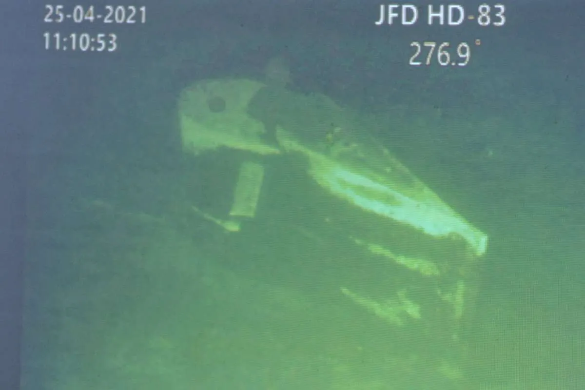 Di kedalaman 830 meter, KRI Nanggala-402 terbelah jadi 3 bagian