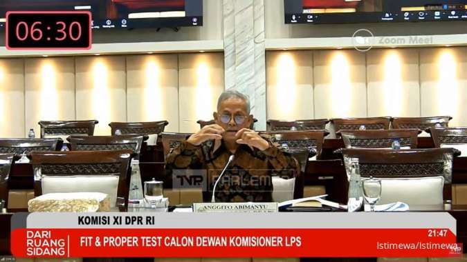 Lulus Uji Kelayakan, Anggito Sebut Masih Tunggu SK Ketua Dewan Komisioner LPS