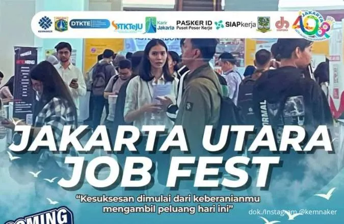 Jangan Lewatkan Jakarta Utara Job Fest 14-15 Oktober, Diikuti Puluhan Perusahaan 