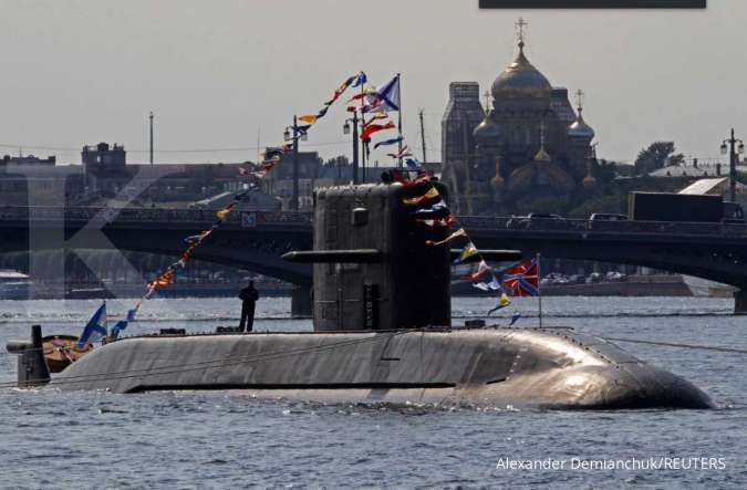 Bertenaga nuklir, dua kapal selam Rusia siap bawa rudal jelajah 4.000 km