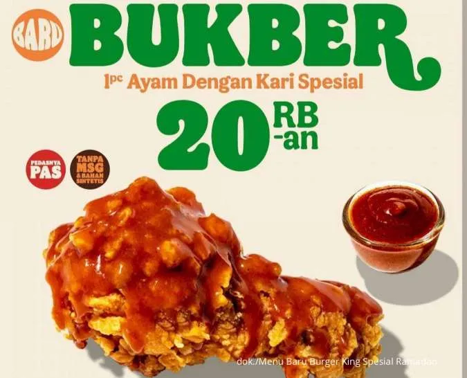 Menu Baru Burger King Spesial Ramadan
