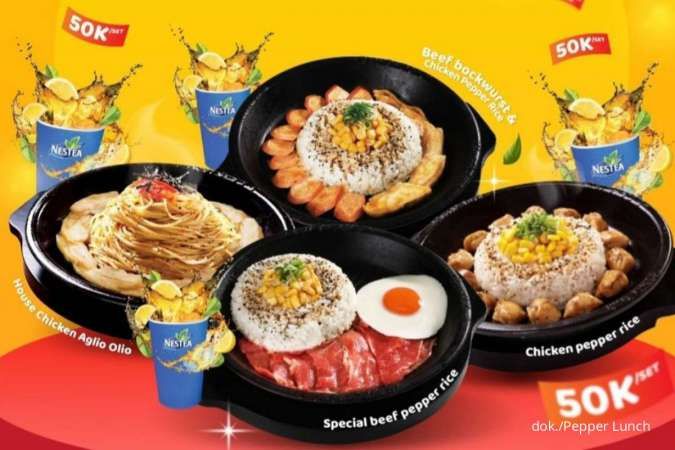 Promo Pepper Luch 2022, Setiap Senin Ada Goban Puas Aneka Menu Rp 50.000