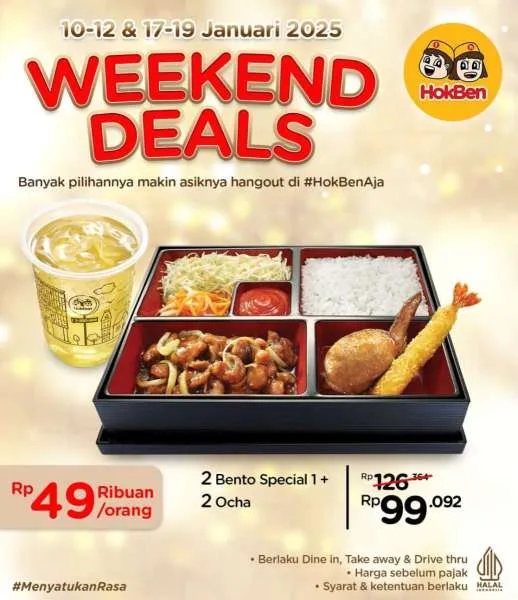 Promoo HokBen Weekend Deals