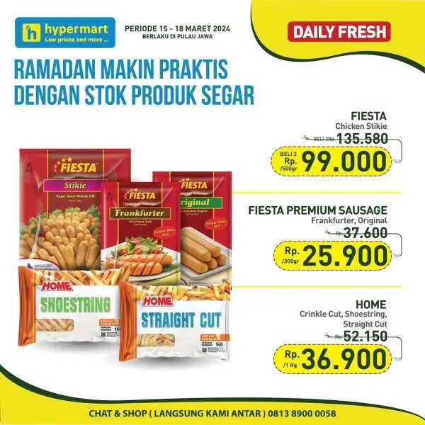Promo JSM Hypermart Hyper Diskon Weekend Periode 15-18 Maret 2024
