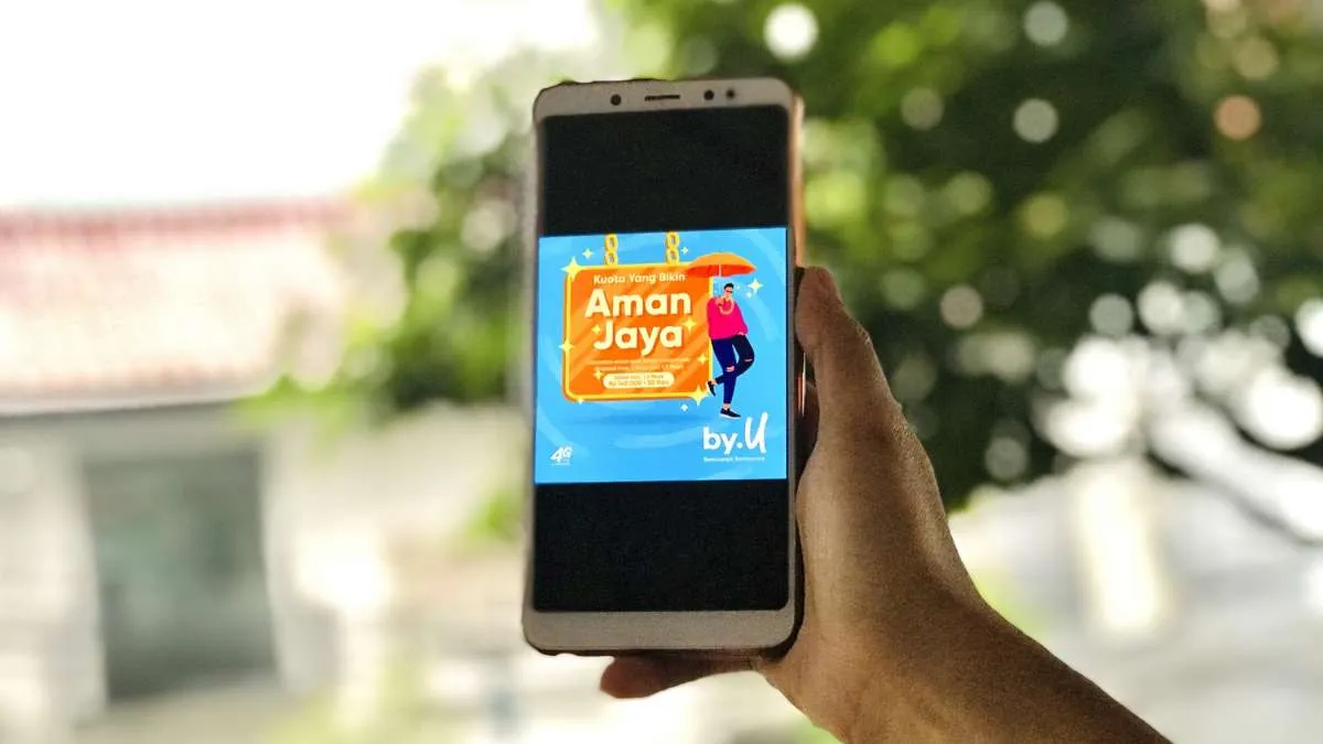 Layanan seluler prabayar digital by.U luncurkan paket Kuota yang Bikin Aman Jaya