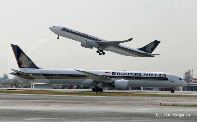 Rugi S$ 4,27 miliar, Singapore Airlines bakal rilis obligasi konversi S$ 6,2 miliar