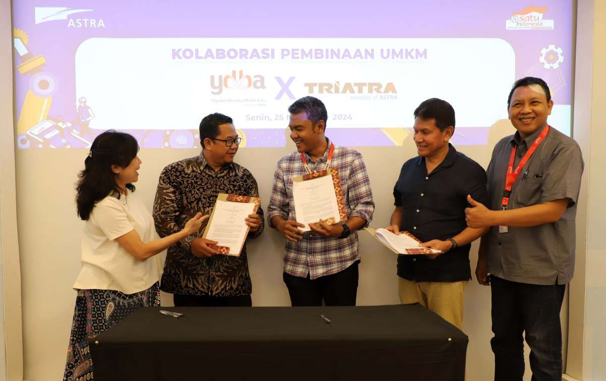 YDBA Berkolaborasi dengan Triatra dalam Pembinaan UMKM