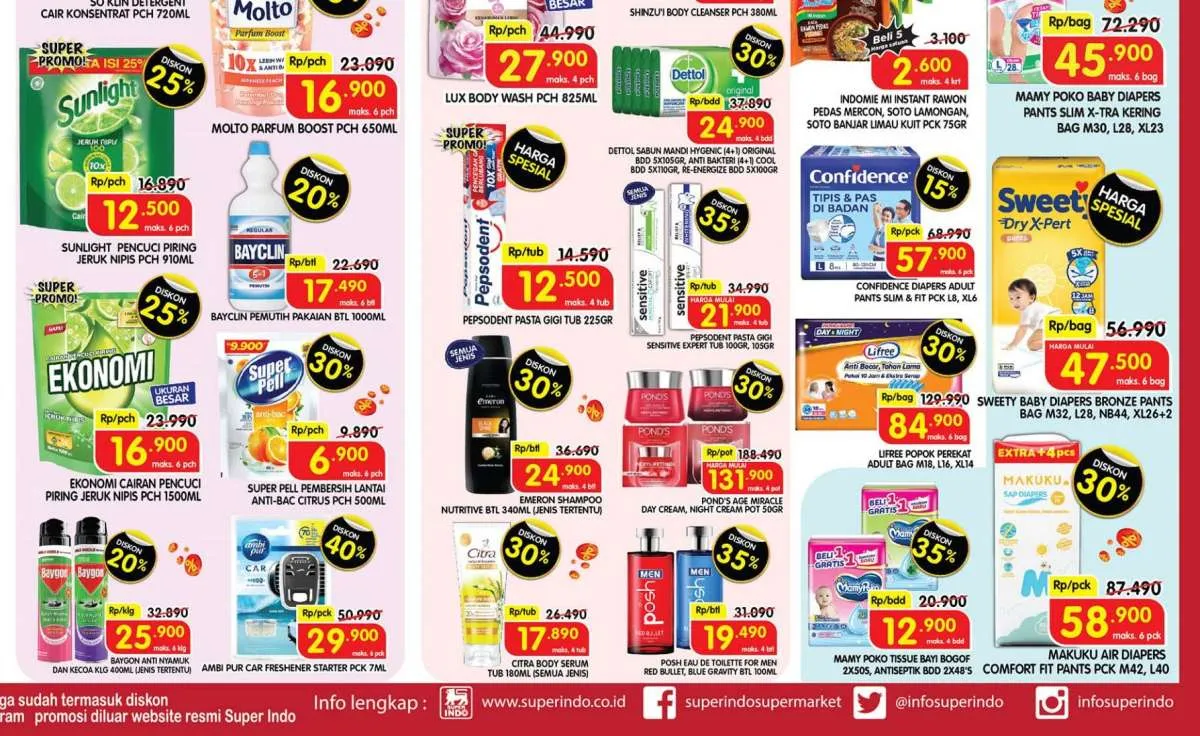 Promo JSM Superindo Minggu 17 November 2024, Greenfields dan Frisian Flag Diskon 20%