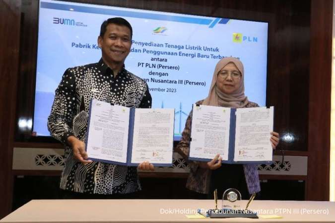 PTPN III & PLN Bersama Optimalisasi Energi Terbarukan Pabrik Kelapa Sawit PTPN Group