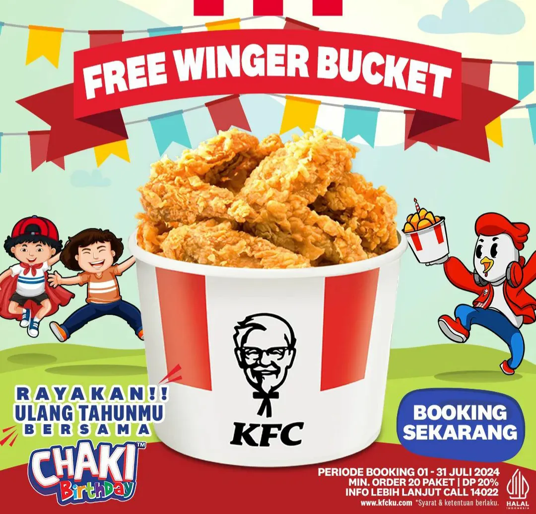 KFC Free winger bucket