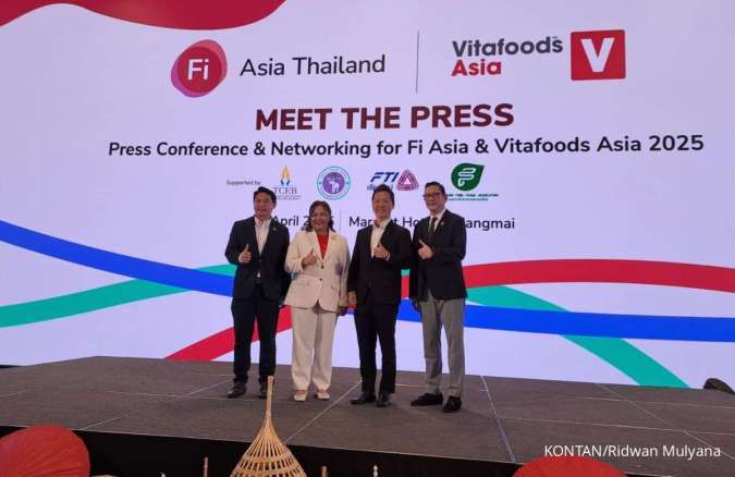 Menimbang Peluang Industri F&B Via Fi Asia Thailand & Vitafoods Asia 2025