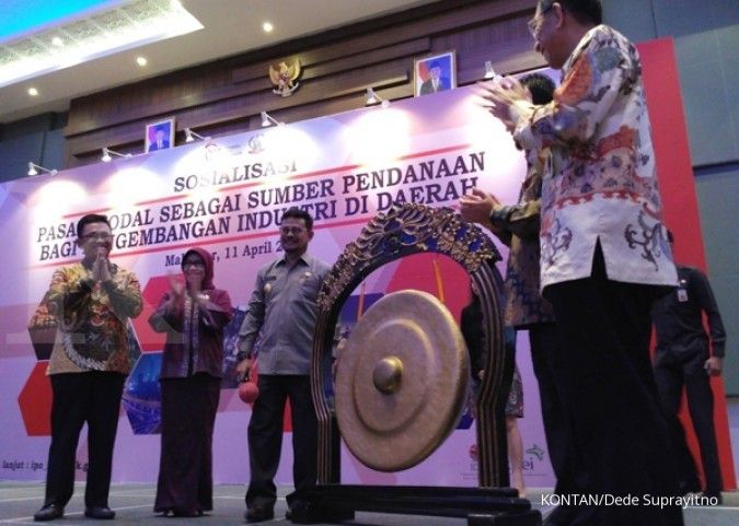 Baru 3 perusahaan Sulawesi manfaatkan pasar modal
