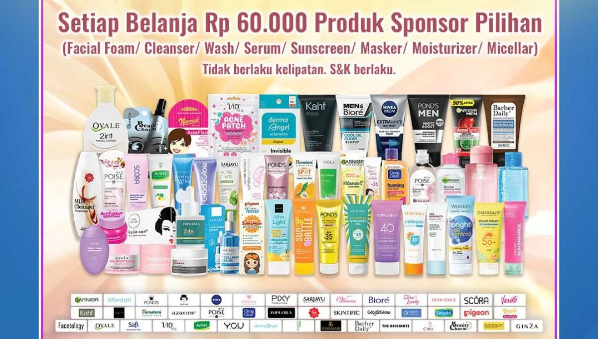 Promo Indomaret Personal Care Deals 1-12 November 2025, Skincare Diskon hingga 30%