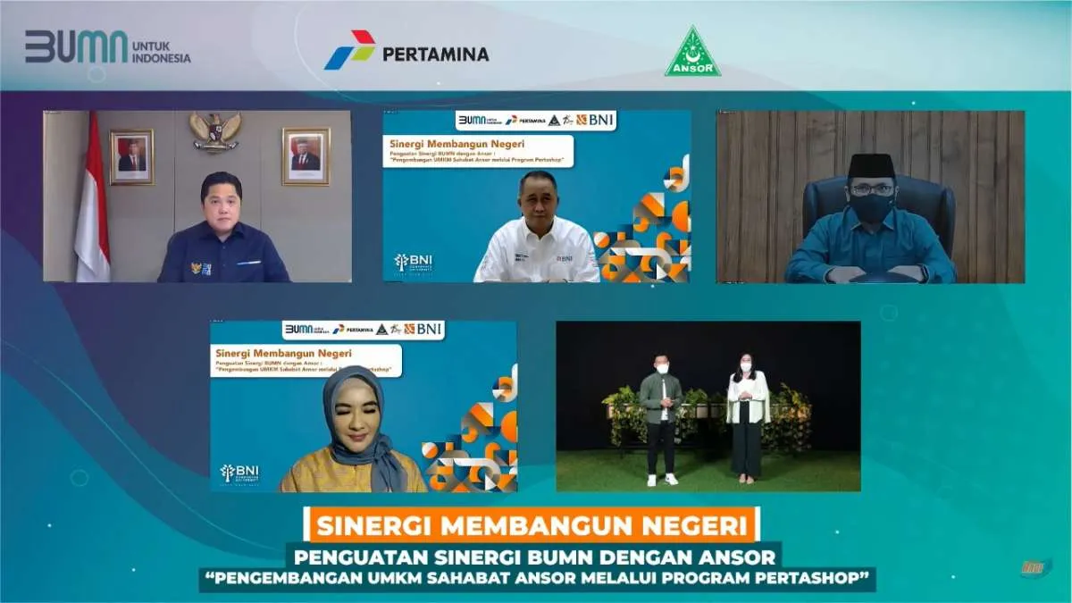 Gandeng UMKM Ansor, BNI dan Pertamina genjot bisnis Pertashop dan Agen46