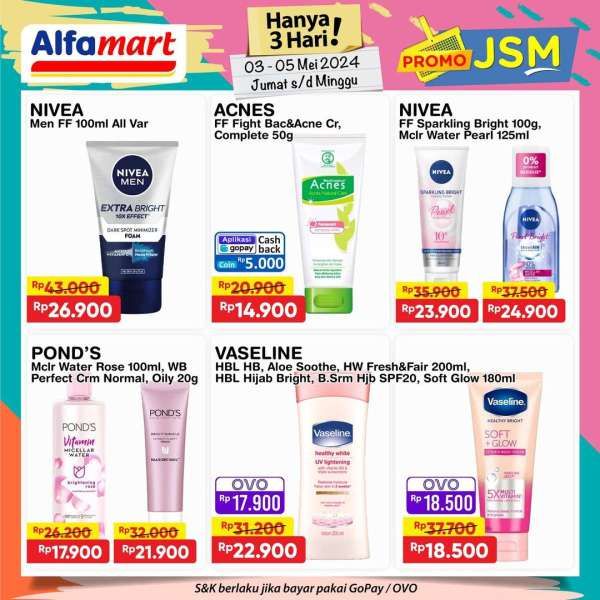 Promo JSM Alfamart Periode 3-5 Mei 2024