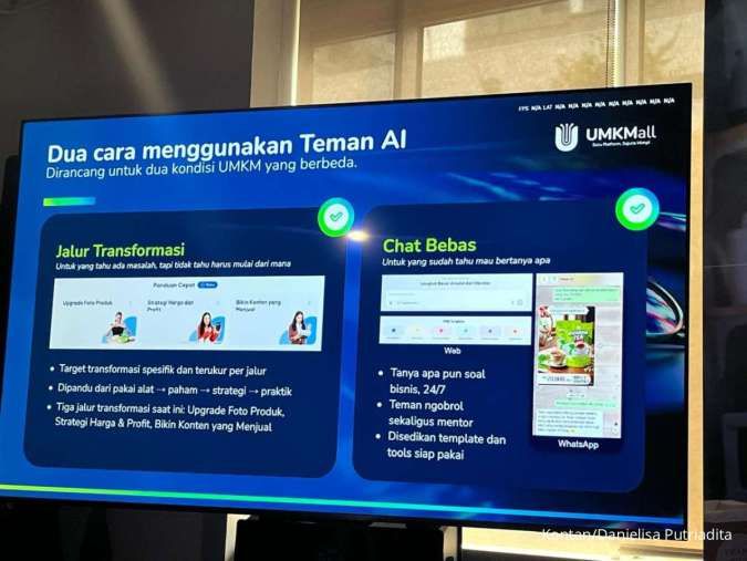 Teman AI Bantu UMKM Naik Kelas, dari Foto Produk hingga Hitung HPP