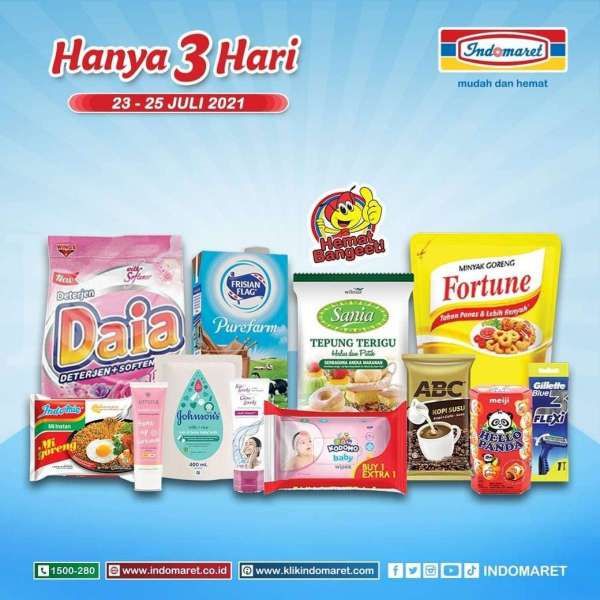 Promo Sabun Muka dan Kebutuhan Harian di Indomaret 23-25 Juli 2021, Banyak Diskon!
