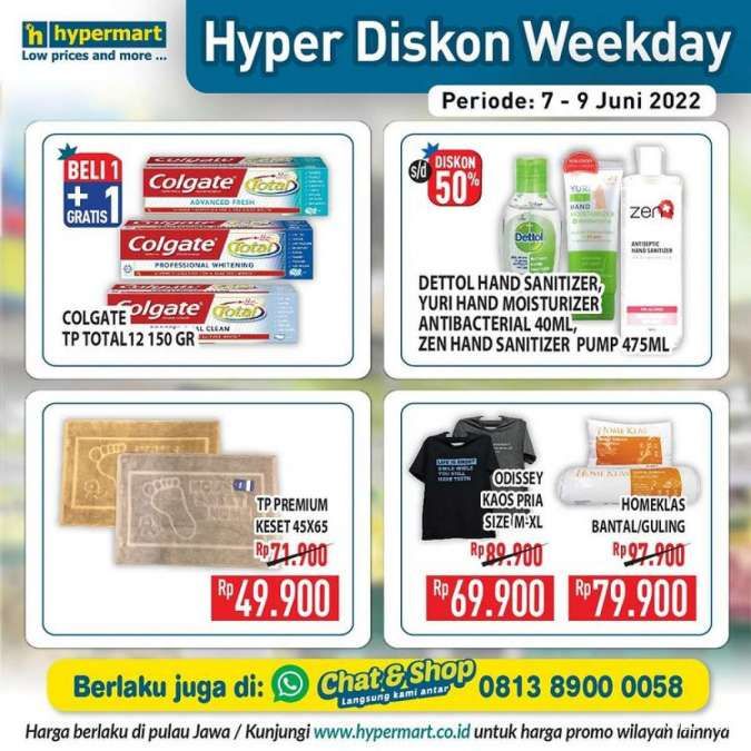 Promo Hypermart Terbaru Berlaku 7-9 Juni 2022