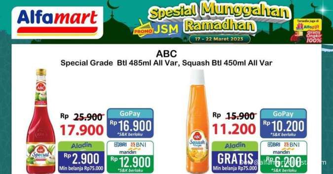 Promo JSM Alfamart Terbaru 17-22 Maret 2023, Harga Spesial 6 Hari Menuju Ramadhan
