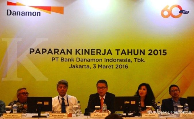 Laba Bank Danamon turun 8% di 2015