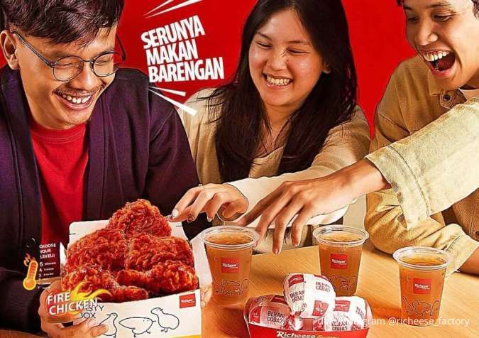 Promo Richeese Factory Mabar Fire Chicken Hemat Mulai Rp 127.000-an