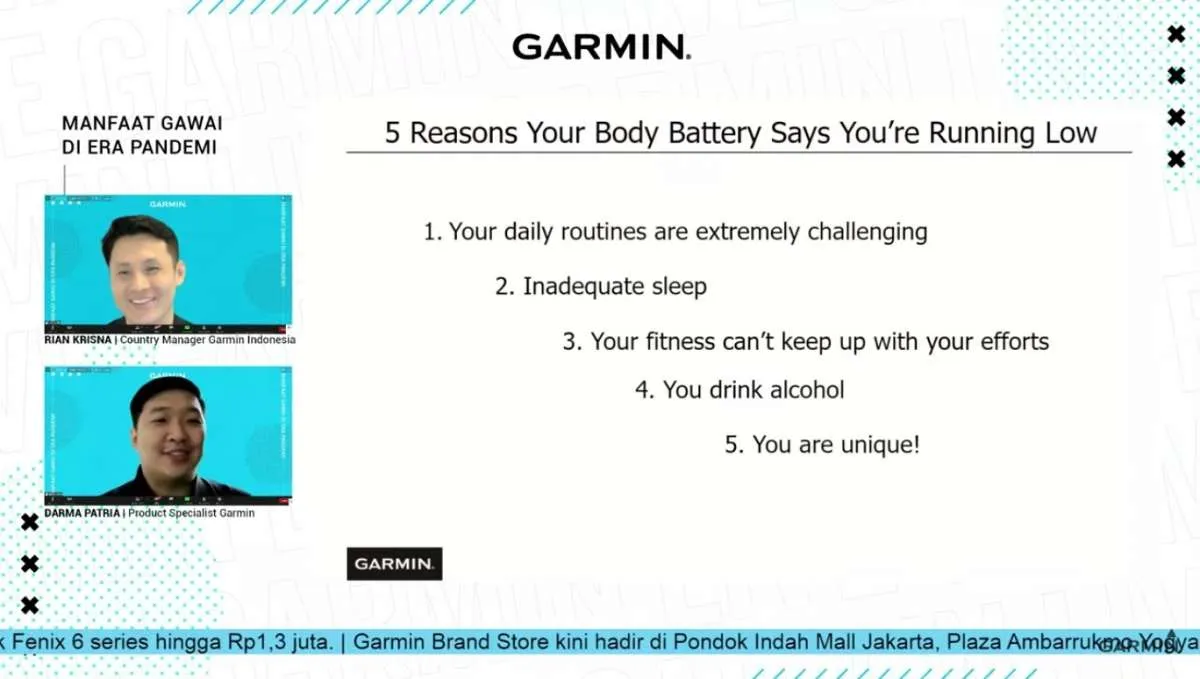 Memahami Body Battery, sinyal deteksi dini gangguan kesehatan pada tubuh manusia