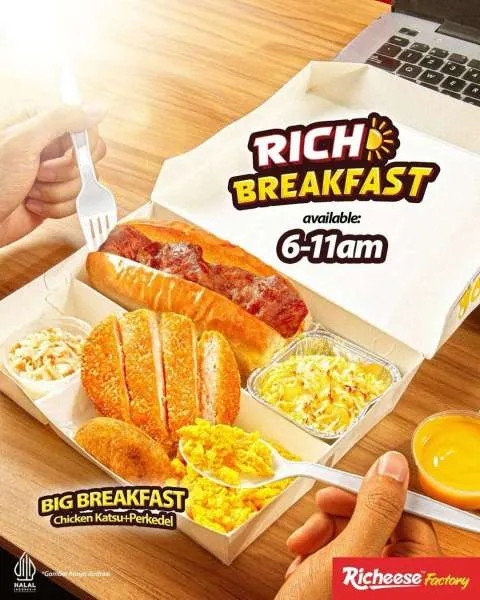 Promo Richeese Factory Breakfast