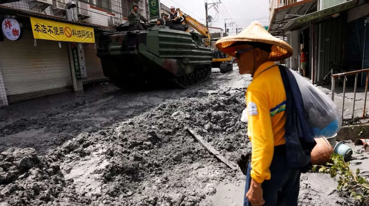 Taiwan Revisi Korban Topan Ragasa: 14 Tewas, 33 Masih Hilang