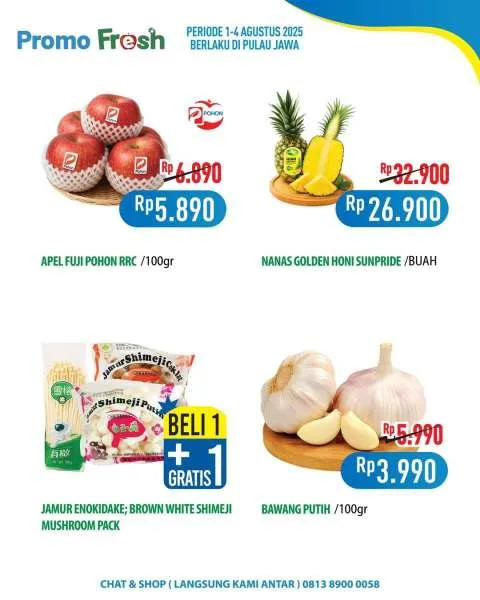 Promo JSM Hypermart Hyper Diskon Weekend Periode 1-4 Agustus 2025