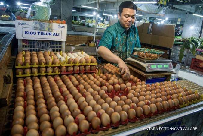 Harga Pangan di Riau, Kamis (26/12) Harga Telur Naik